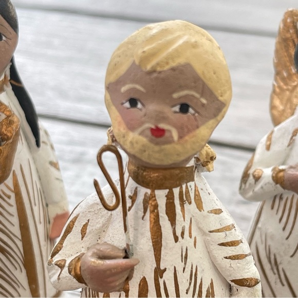 Vintage Mexican Handmade Nativity Scene - Picture 6 of 10